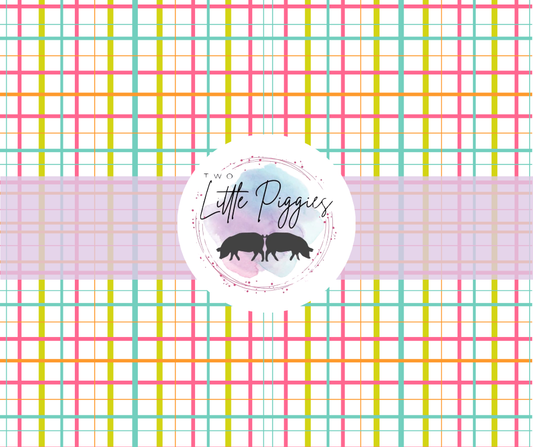 Printed Vinyl - School Plaid