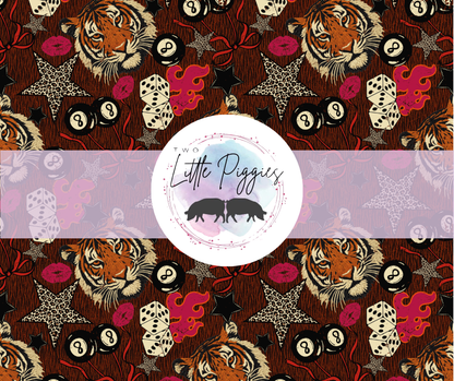 Printed Vinyl - 8 Ball Tiger