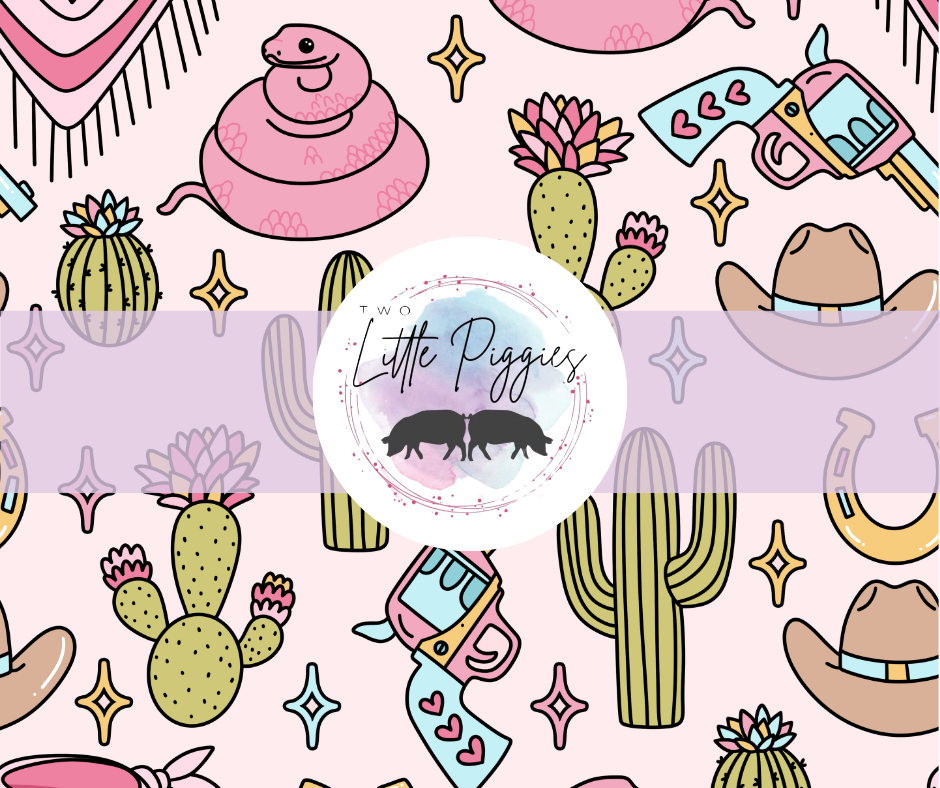 Printed Vinyl - Cutesy Cowgirl