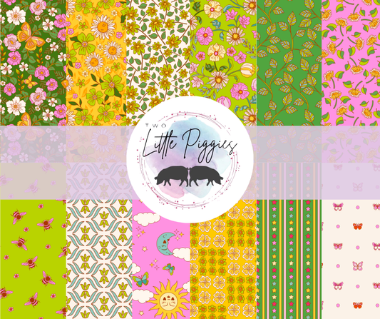 Printed Vinyl - Summer Love Floral