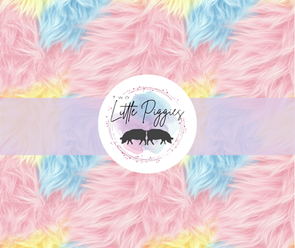 Printed Vinyl - Pastel Fur