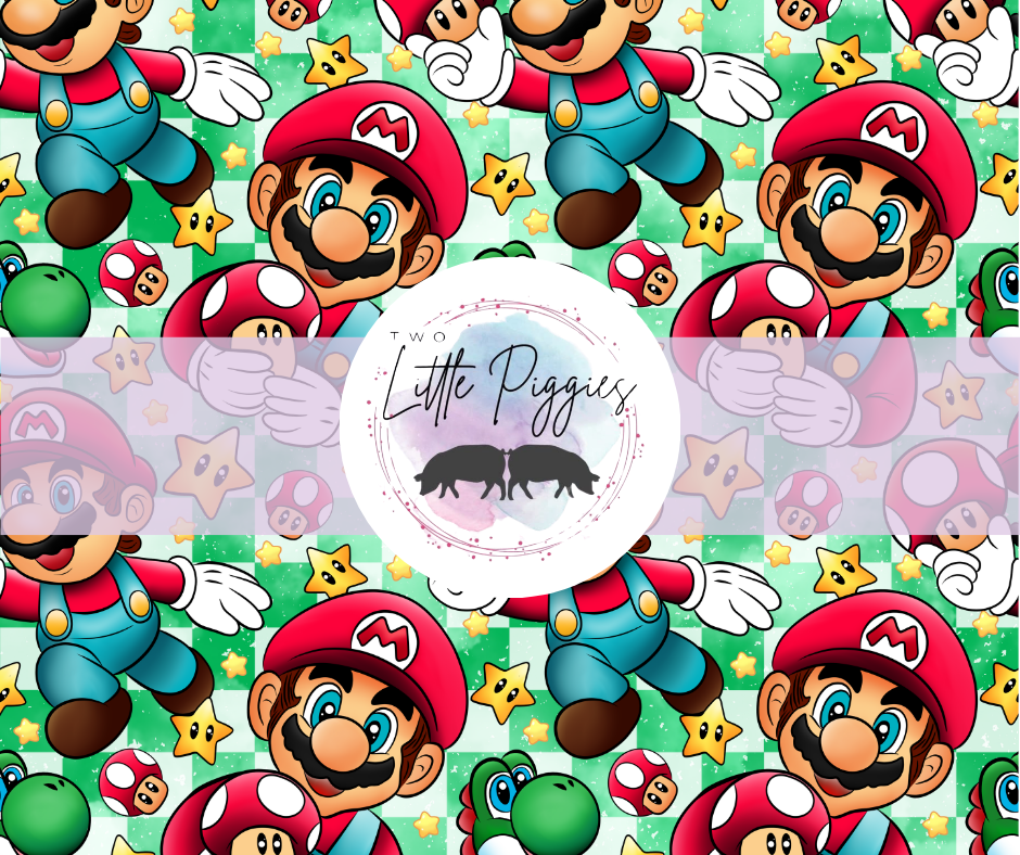 Printed Vinyl - Mario and Friends