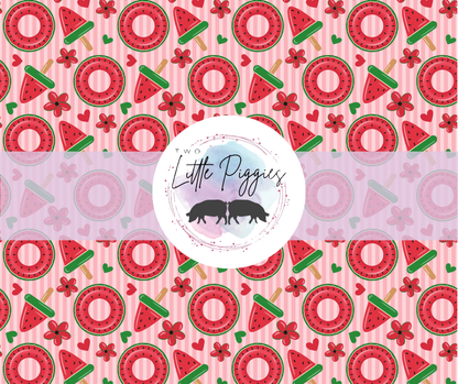 Printed Vinyl - Watermelon Pops