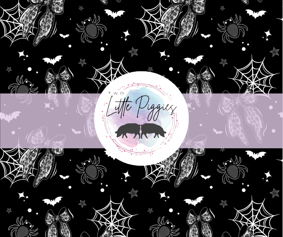 Printed Vinyl - Spider Bows