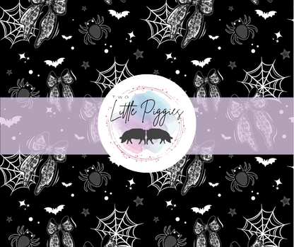 Printed Vinyl - Spider Bows