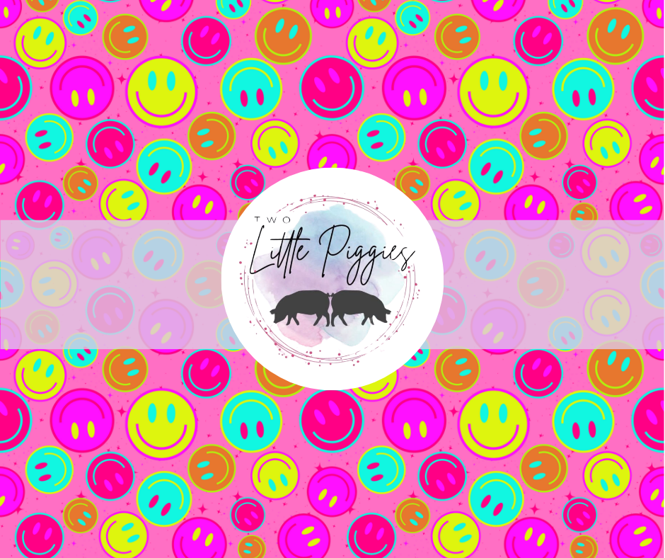 Printed Vinyl - Retro Smiley