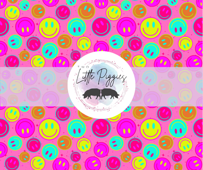 Printed Vinyl - Retro Smiley