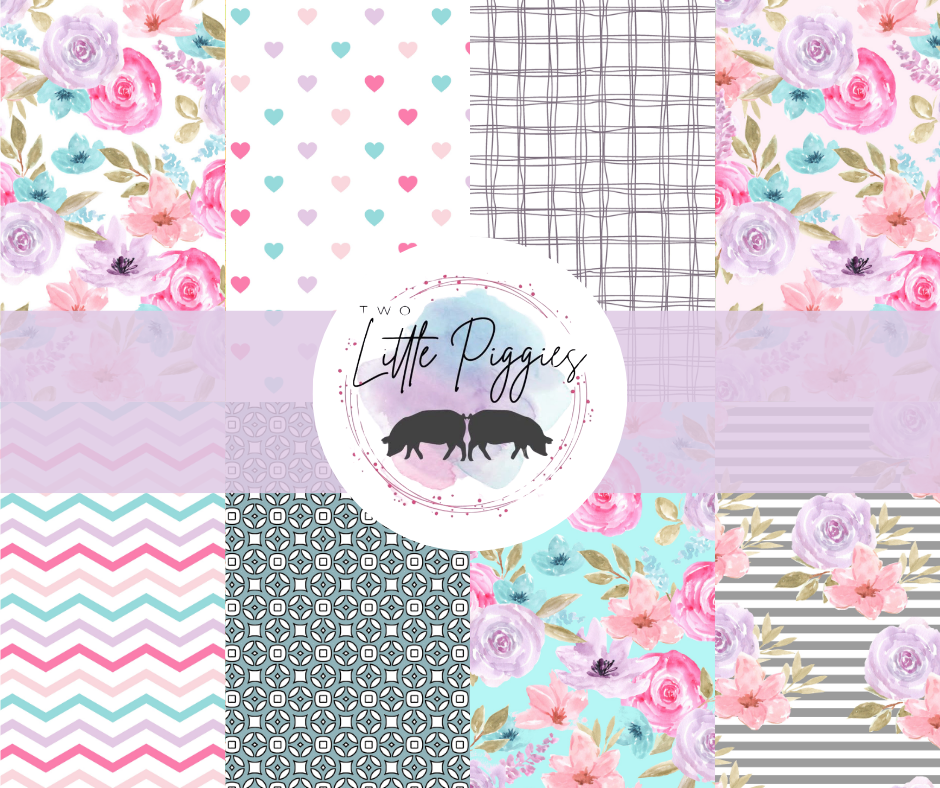 Printed Vinyl - Blissful Floral