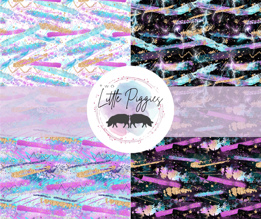 Printed Vinyl - Electric Skies