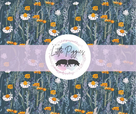 Printed Vinyl - Fall Wildflowers