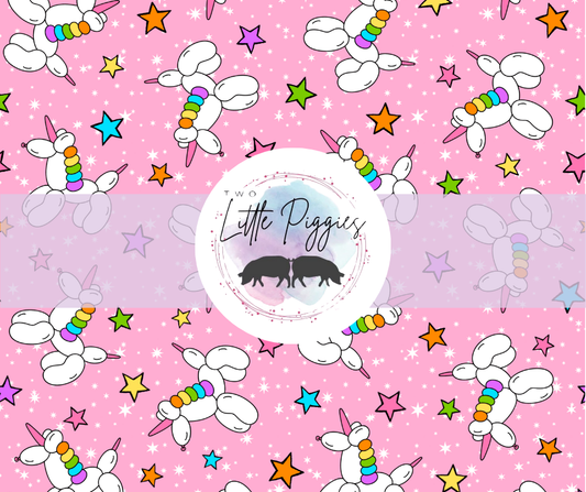 Printed Vinyl - Unicorn Balloon Dog