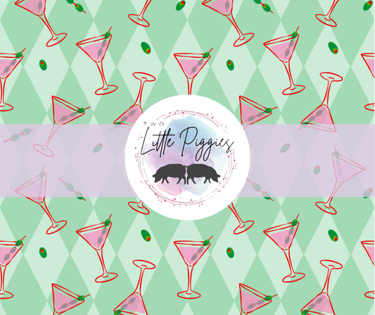 Printed Vinyl - Dirty Martini