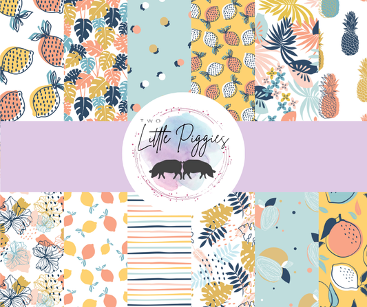 Printed Vinyl - Summer Paradise Collection