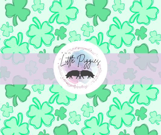 Printed Vinyl - St. Patrick's - Doodle