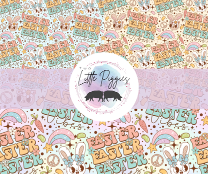 Printed Vinyl - Groovy Easter