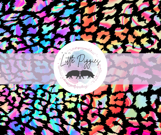 Printed Vinyl - Watercolor Leopard