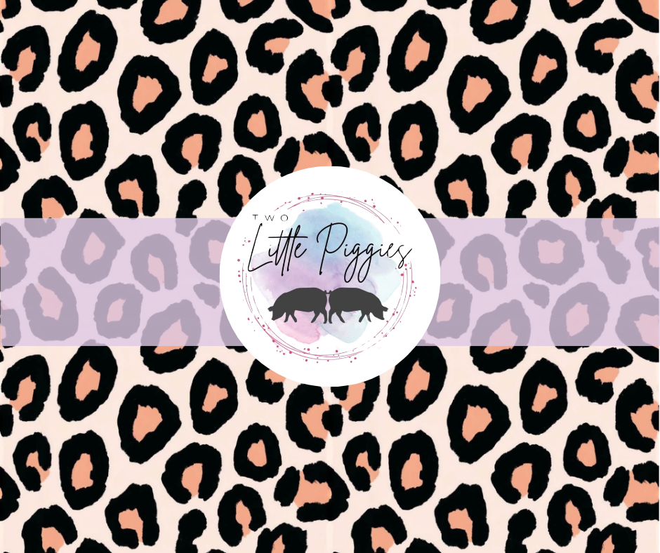 Printed Vinyl - Doodle Leopard