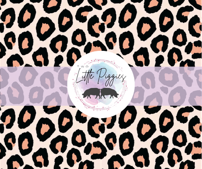 Printed Vinyl - Doodle Leopard
