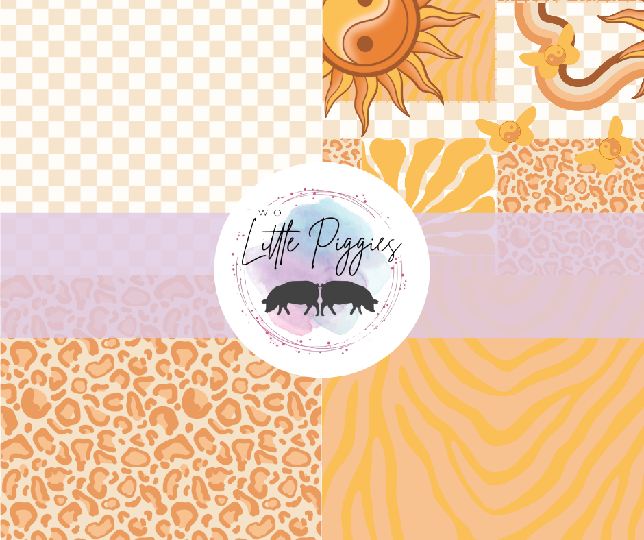 Printed Vinyl - Boho Sun