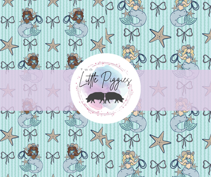 Printed Vinyl - Mermaid Cowgirl