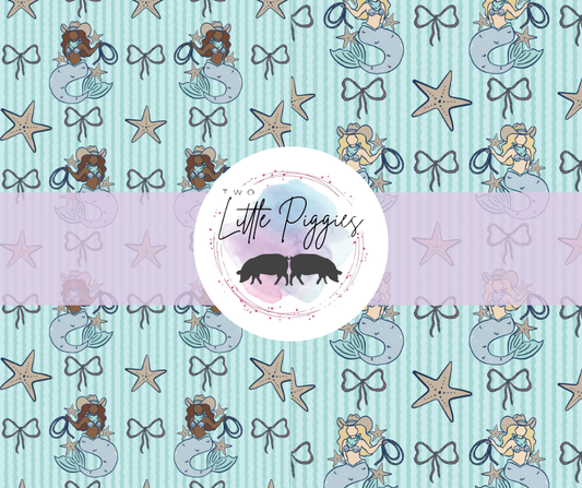 Printed Vinyl - Mermaid Cowgirl