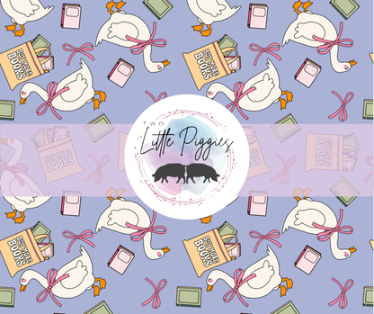 Printed Vinyl - School Silly Goose