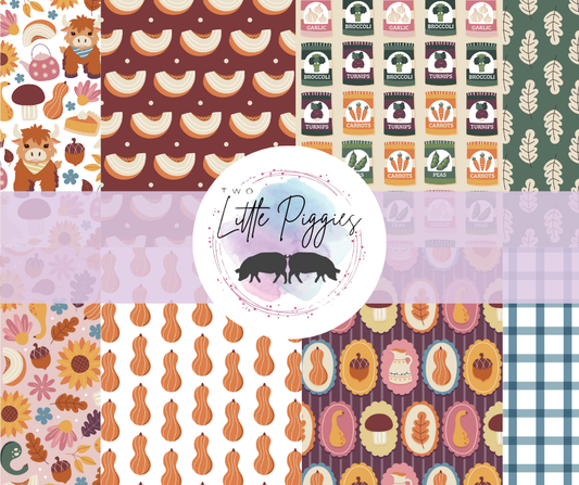 Printed Vinyl - Farmhouse Fall