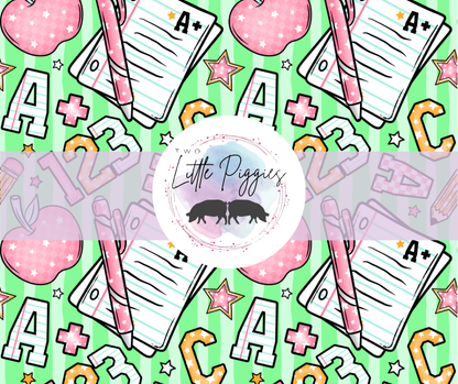 Printed Vinyl - Back to School - All Star