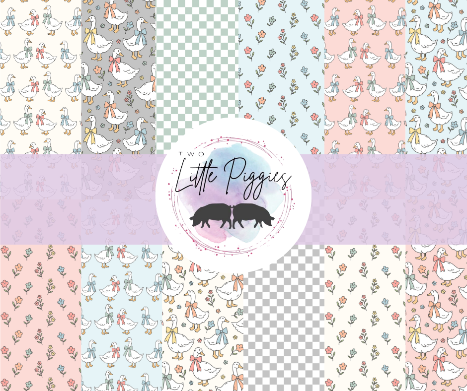 Printed Vinyl - Funny Goose