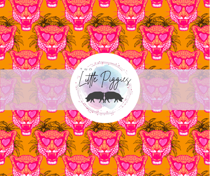 Printed Vinyl - Summer Leopard