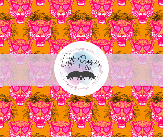 Printed Vinyl - Summer Leopard