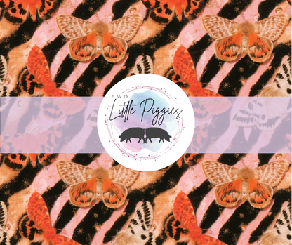 Printed Vinyl - Tiger Stripe Moth
