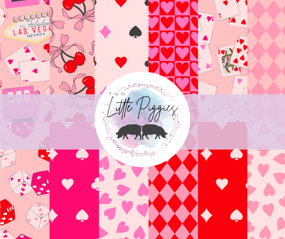 Printed Vinyl - Valentine - Lucky In Love