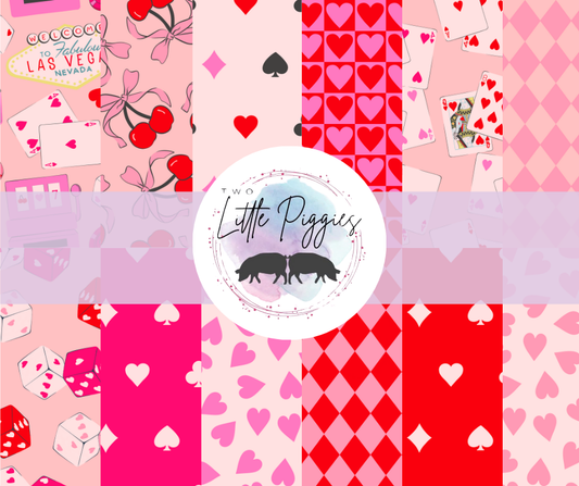 Printed Vinyl - Valentine - Lucky In Love