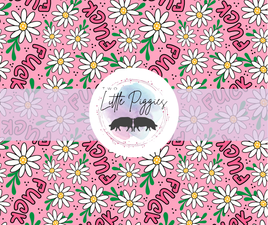 Printed Vinyl - F*ck Floral