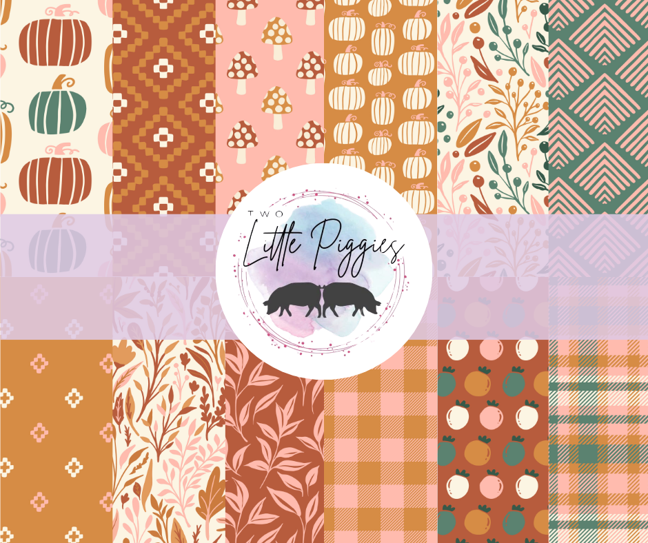 Printed Vinyl - Boho Fall