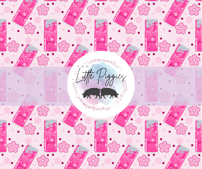 Printed Vinyl - Red Bull - Pink