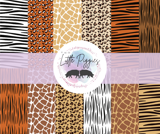 Printed Vinyl - Animal Safari