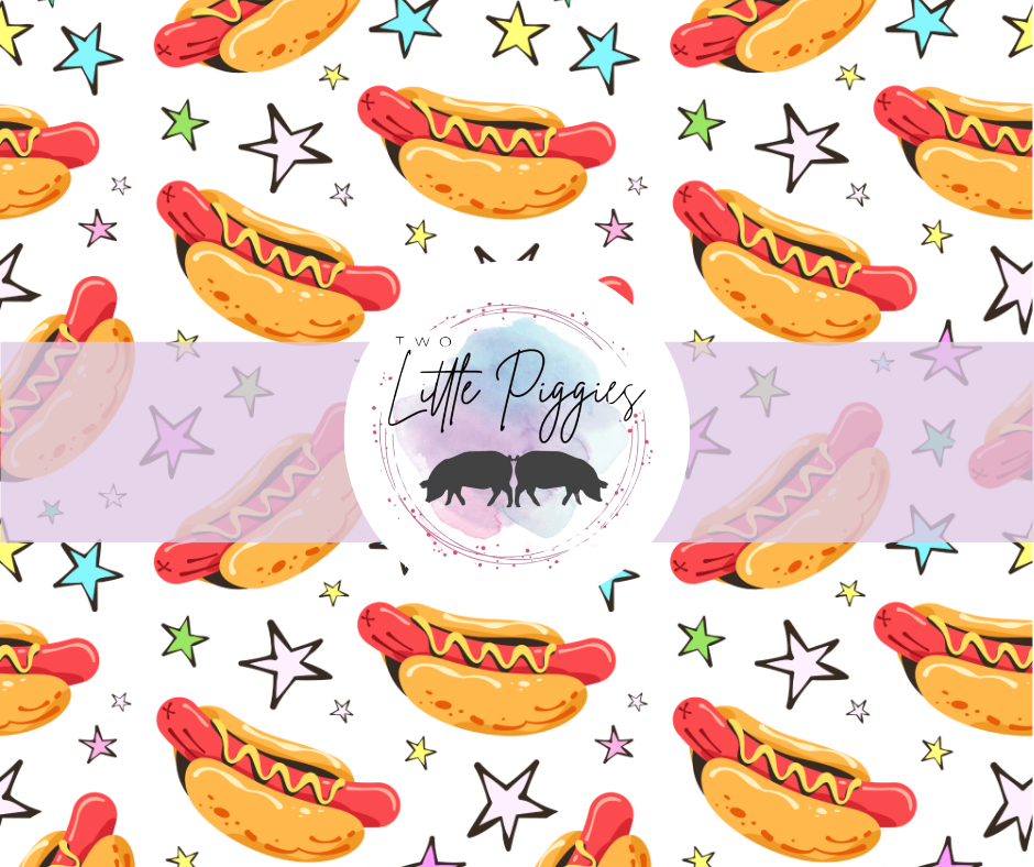 Printed Vinyl - Hotdogs