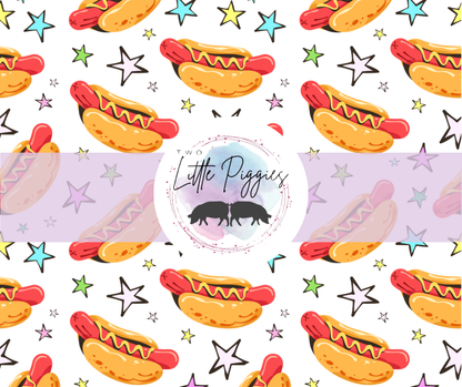 Printed Vinyl - Hotdogs