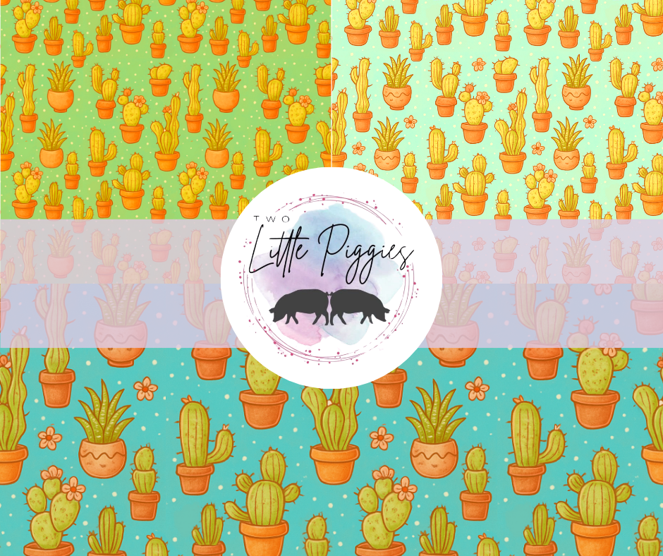 Printed Vinyl - Pretty Cactus