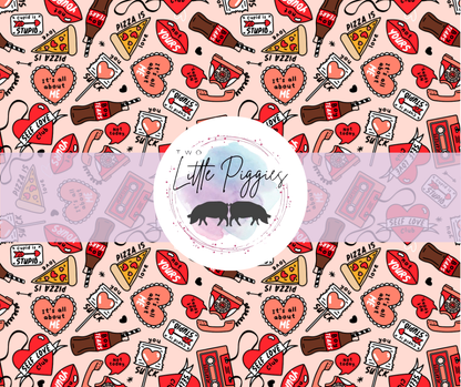 Printed Vinyl - Valentine - I Love Me