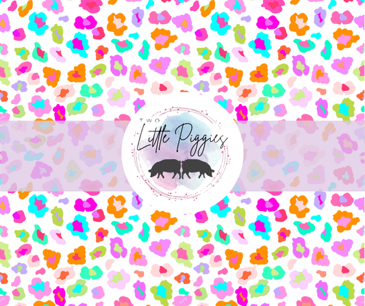 Printed Vinyl - Cutesey Leopard