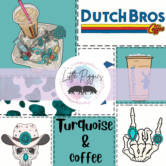 Printed Vinyl - Patchwork - Dutch Bros