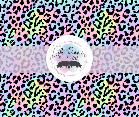 Printed Vinyl - Pastel Leopard
