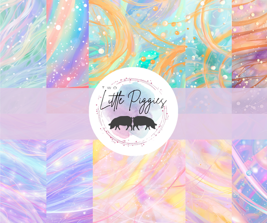 Printed Vinyl - Whimsy Pastel