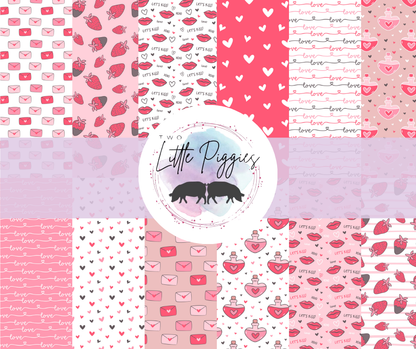 Printed Vinyl - Valentine - Be My Valentine