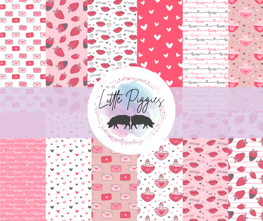 Printed Vinyl - Valentine - Be My Valentine