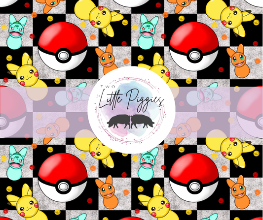 Printed Vinyl - Pokeman