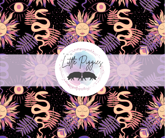 Printed Vinyl - Pink Sun